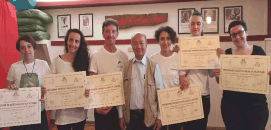 Neo Riflessologi On Zon Su School Milano con il Maestro Ming